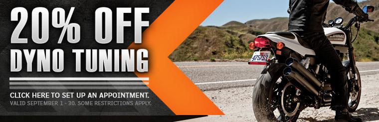 Get 20% off Dyno tuning! Click here to set up an appointment.