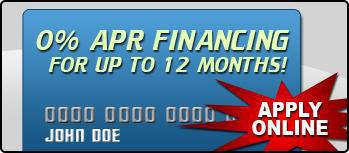 0% APR Financing for up to 12 months! Appy Online