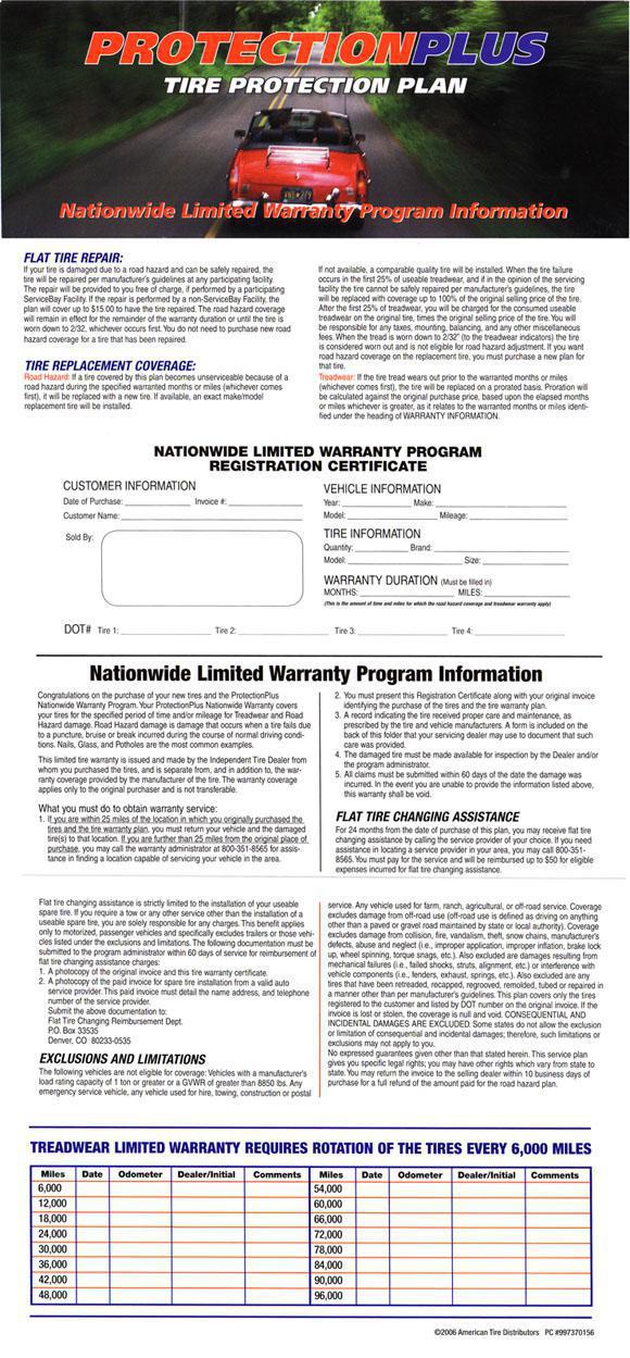 Tire Warranty