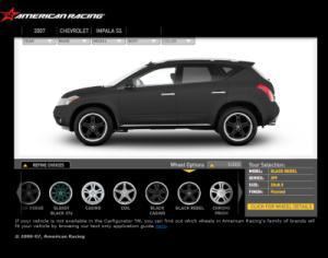 American Racing Carfigurator