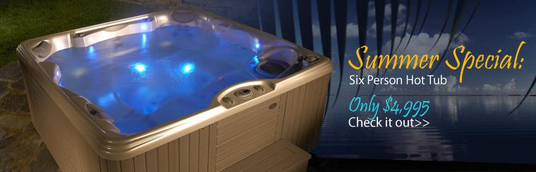 Six Person Hot Tub: Only $4,995