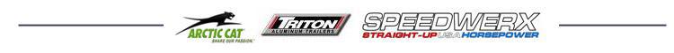We carry great products from Arctic Cat, Triton Trailers, and Speedwerx.