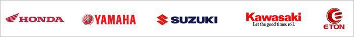 We proudly carry products from Honda, Yamaha, Suzuki, Kawasaki, and E-Ton.