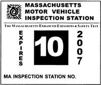 Massachusetts Motor Vehicle Inspection Station
