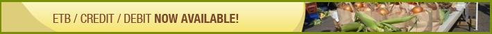 ETB / Credit / Debit now available!