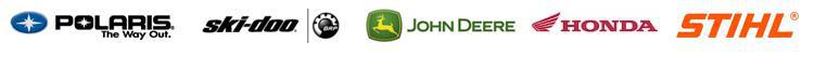 We proudly carry products from Polaris, Ski-Doo, John Deere, Honda, and STIHL.