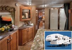 Interior View of Cougar (Exterior Shown in Inset)