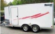 Mission 7x14 Snowmobile Trailer