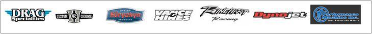 We carry products from Drag Specialties, Custom Chrome, Kuryakyn, Vance & Hines, Rinehart, Dynojet, and Performance Machines.
