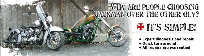 Why are people choosing Jackman over the other guy? It's simple: expert diagnosis and repair, quick turn around, and all repairs are warrantied.