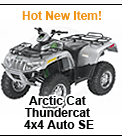 Hot New Item: Arctic Cat Thundercat 4x4 Auto SE