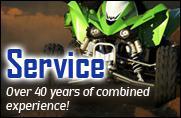 Service - Over 40 years of combined experience!