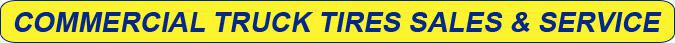 COMMERCIAL TRUCK TIRE SALES & SERVICE