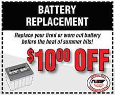 Battery Replacement - $10 OFF