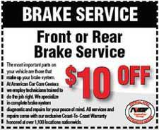 Brake Service - $10 OFF