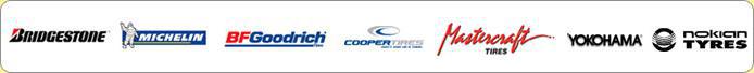 We carry Bridgestone, Michelin, BFGoodrich, Cooper, Mastercraft, Yokohama, and Nokian Tyres.