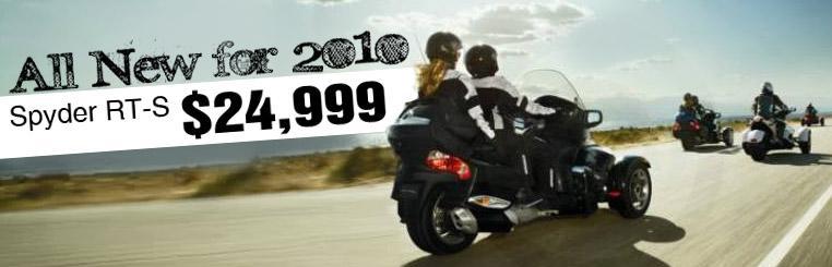 Check out the 2010 Spyder RT-S!