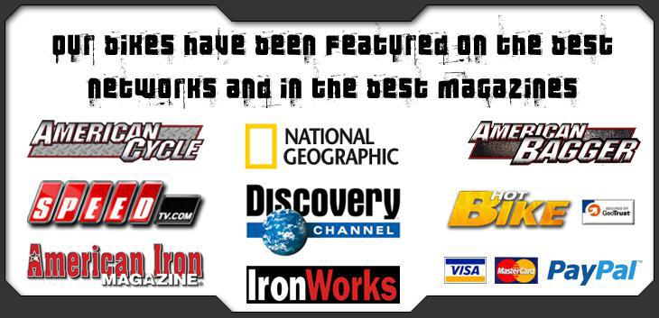 Our bike have been featured on the best networks and in the best magazines!