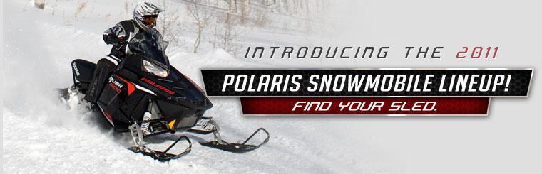 Find your new Polaris snowmobile today!