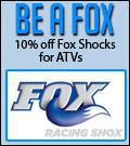 Be a Fox: 10% Off Fox Shocks for ATVs