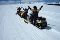 Join us on a snowmobile tour!