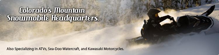 Colorado's premier mountain snowmobile headquarters. Also specializing in ATV's Sea-Doo Watercraft, and Kawasaki Motorcycles.
