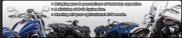We carry products from Suzuki and Yamaha.