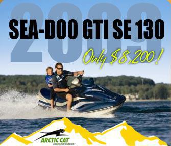 2009 Sea-Doo GTI SE 130: Only $8,200!