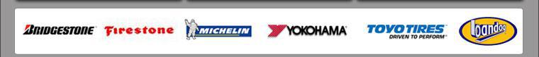 We carry Bridgestone, Firestone, Michelin, Yokohama, Toyo, and Bandag products.