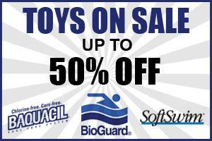 TOYS ON SALE: Up to 50% off.