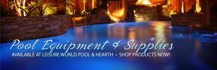 We carry pool equipment and supplies!
