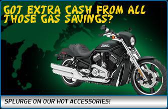 Got extra cash from all those gas savings? Splurge on our hot accessories!