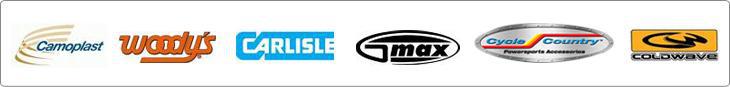 We carry products from Camoplast, Woody's, Carlisle, GMAX, Comet, and Coldwave.