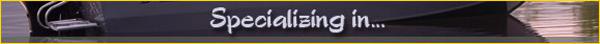 Specialising in...