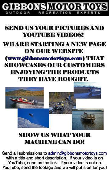 Send us your pictures and You Tube videos!