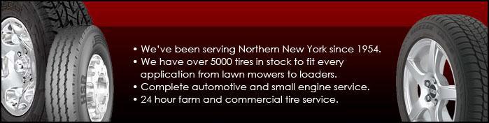 We've been serving the community for over 50 years. We offer tires for a variety of vehicles—from lawn mowers to loader tires. Engine repair and other automotive services are available.