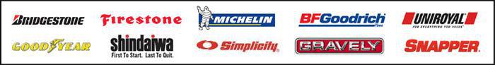 We carry the following brands: Bridgestone, Firestone, Michelin, and Goodyear. We are ASE certified. We accept the following methods of payment: Visa, MasterCard, Discover, American Express, and Bridgestone card.