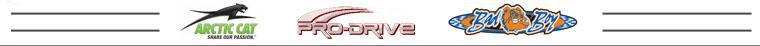 We offer great products from Arctic Cat, ProDrive, and Bad Boy Mowers