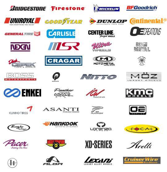 We carry products from Bridgestone, Firestone, and more!