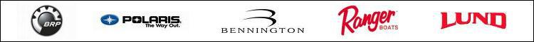 We carry great products from BRP, Polaris, Bennington, Ranger Boats, and Lund.