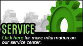 Service: Click here for more information on our service center.