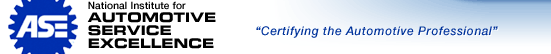 National Institute for Automotive Service Excellence