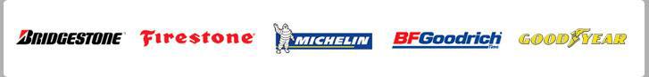 We carry Bridgestone, Firestone, Michelin, BFGoodrich, and Goodyear products.