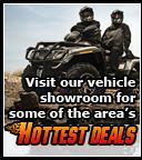 Visit our vehicle showroom for some of the area's Hottest Deals