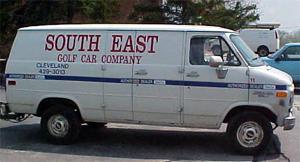South East Golf Car's Service Van