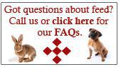 Got questions about feed? Call us or click here for our FAQs.