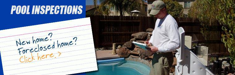 Pool Inspections: New home? Foreclosed home? We offer thorough and complete inspections. Click here!