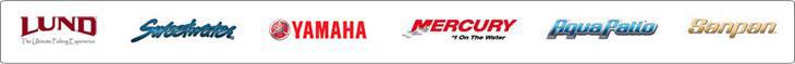 We carry products from Lund, Sweetwater, Yamaha, Mercury, Aqua Patio, and Sanpan.