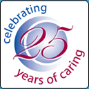 Celebrating 25 years of caring.