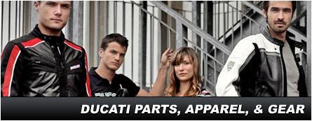Ducati Parts, Apparel, and Gear